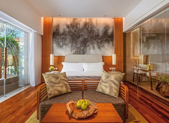 Maya Sanur Resort & Spa - Wohnbeispiel Impressive Lagoon Pool Suite King Bed (Zimmercodierung WBQ)