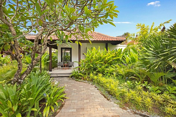 eL Hotel & Resort Bali Sanur - Beispiel Außenansicht Cottage (Zimmercodierung UG1)