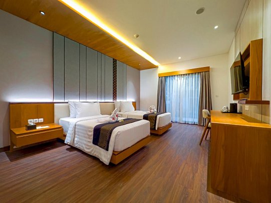 eL Hotel & Resort Bali Sanur - Wohnbeispiel Deluxe Garden (Zimmercodierungen UDG & UDP)