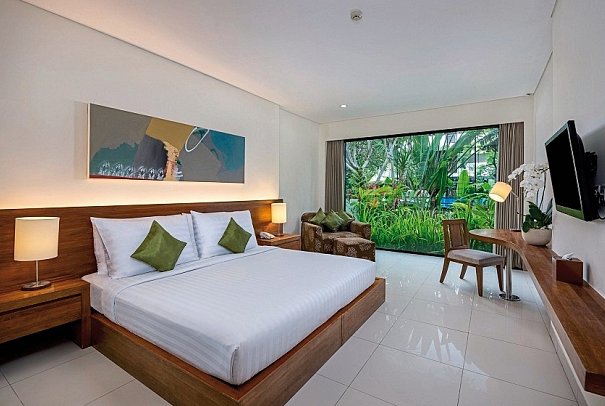 Taksu Sanur Hotel - Wohnbeispiel Taksu Suite (Zimmercodierung WB1)