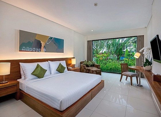 Taksu Sanur Hotel - Wohnbeispiel Taksu Suite (Zimmercodierung WB1)