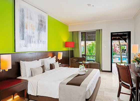 Prime Plaza Hotel Sanur - Wohnbeispiel Pool Access (Zimmercodierung UBQ)