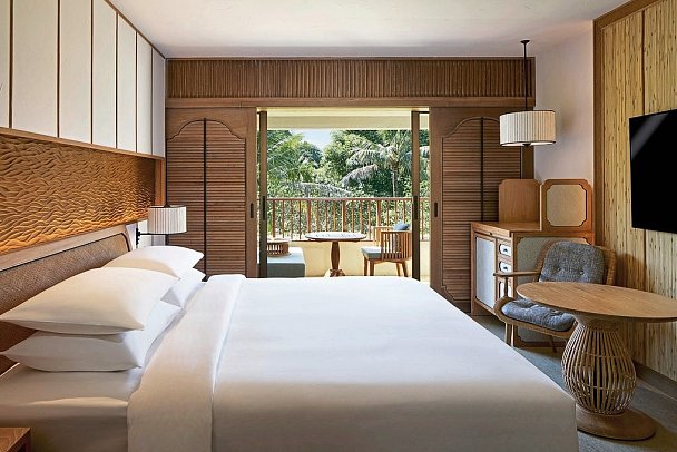 Hyatt Regency Bali - Wohnbeispiel King Bed (Zimmercodierungen UG1 & UG2)