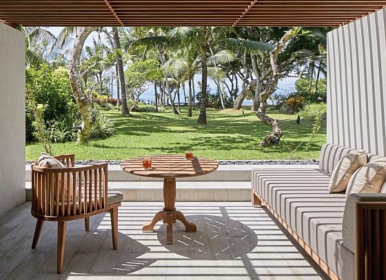 Hyatt Regency Bali - Beispiel Terrasse King/Twin Bed Premium (Zimmercodierungen UM1 & UM2)