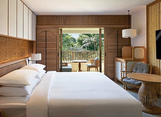 Hyatt Regency Bali - Wohnbeispiel King Bed (Zimmercodierungen UG1 & UG2)
