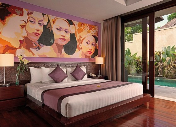 Mahagiri Villas Sanur - Wohnbeispiel Two Bedroom Villa with private Pool (Zimmercodierung VB2)