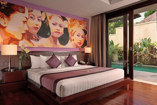 Mahagiri Villas Sanur - Wohnbeispiel Two Bedroom Villa with private Pool (Zimmercodierung VB2)