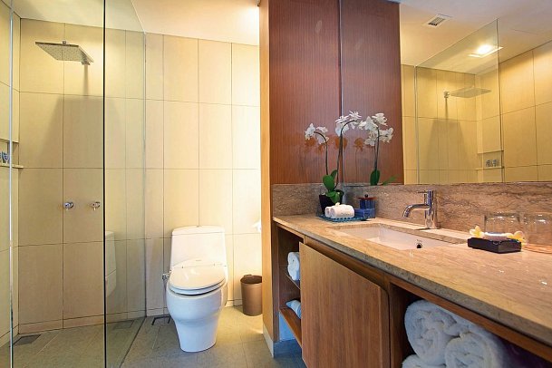 The 101 Bali Oasis Sanur - Beispiel Bad Deluxe (Zimmercodierungen UD1, FB1 & FB2)