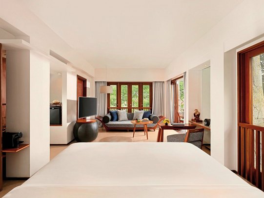 Maya Ubud Resort & Spa - Wohnbeispiel Impressive Forest Corner Suite (Zimmercodierung WB2)