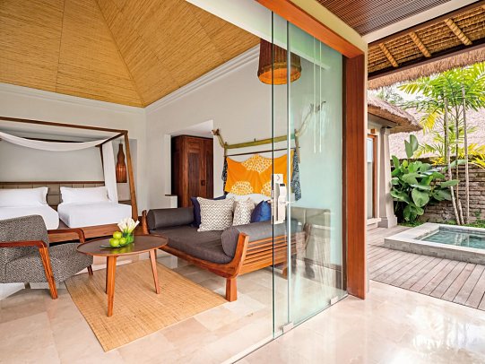 Maya Ubud Resort & Spa - Wohnbeispiel Heavenly Pool Villa (Zimmercodierung VB5)