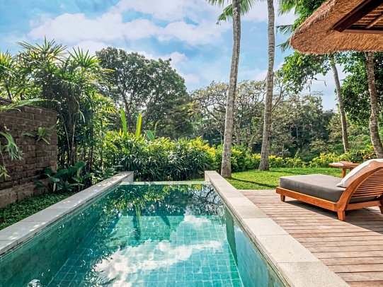 Maya Ubud Resort & Spa - Wohnbeispiel Heavenly Pool Villa (Zimmercodierung VB5)