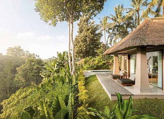 Maya Ubud Resort & Spa - Wohnbeispiel Heavenly Pool Villa (Zimmercodierung VB5)