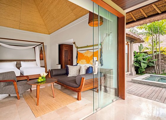 Maya Ubud Resort & Spa - Wohnbeispiel Heavenly Pool Villa (Zimmercodierung VB5)