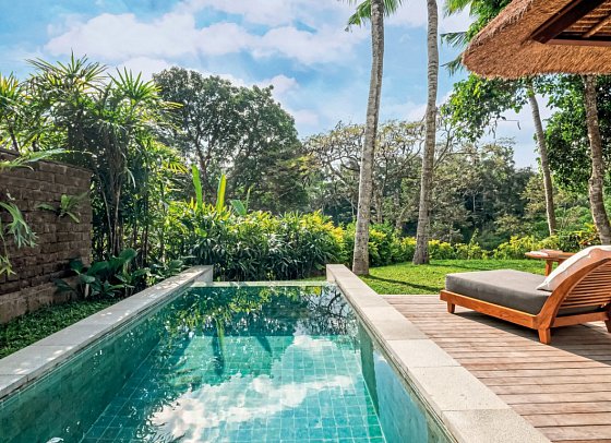 Maya Ubud Resort & Spa - Wohnbeispiel Heavenly Pool Villa (Zimmercodierung VB5)