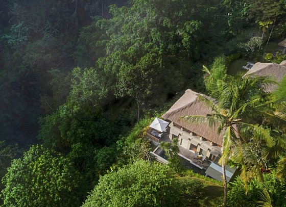 Maya Ubud Resort & Spa - Beispiel Außenansicht Heavenly 2 Bedroom Pool Villa (Zimmercodierung VB6)