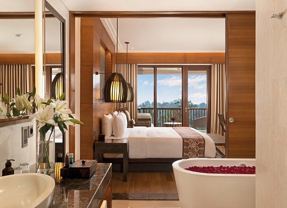 Padma Resort Ubud - Wohnbeispiel Premier Club (Zimmercodierung UL1)