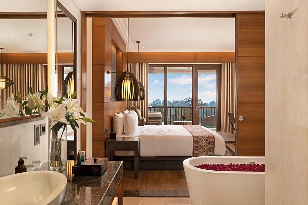 Padma Resort Ubud - Wohnbeispiel Premier Club (Zimmercodierung UL1)