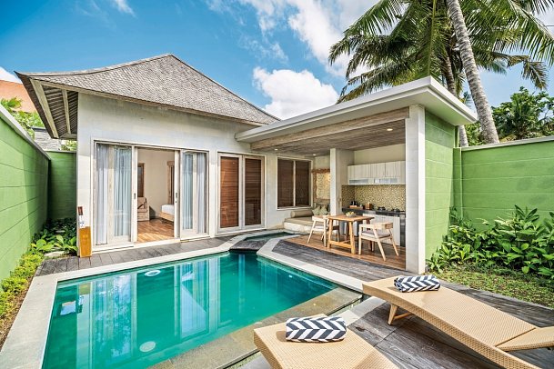 Arkamara Dijiwa Ubud - Wohnbeispiel One Bedroom Pool Villa (Zimmercodierung VB5)