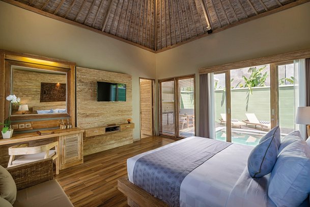 Arkamara Dijiwa Ubud - Wohnbeispiel One Bedroom Pool Villa (Zimmercodierung VB5)