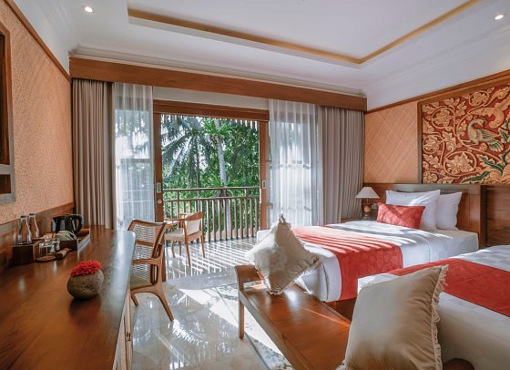 Arkamara Dijiwa Ubud - Wohnbeispiel Arkamara Suite Jungle (Zimmercodierung WB1)