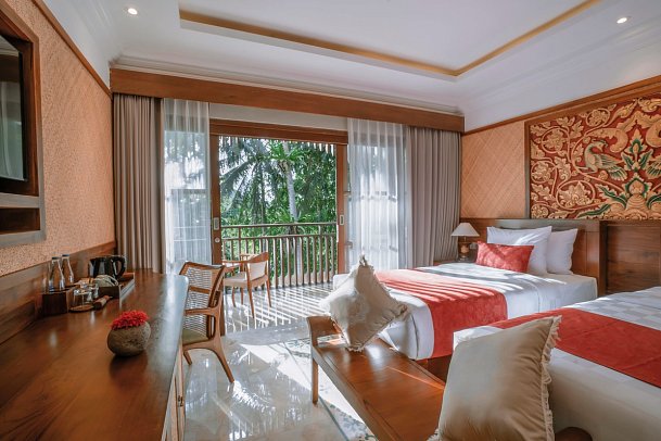 Arkamara Dijiwa Ubud - Wohnbeispiel Arkamara Suite Jungle (Zimmercodierung WB1)