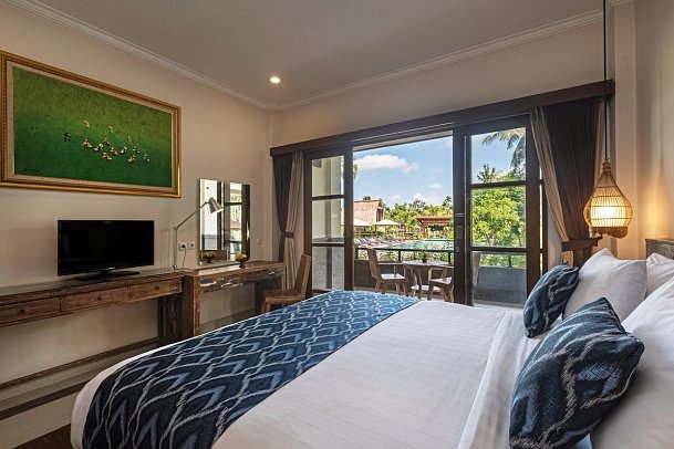 The Artini Dijiwa Ubud - Wohnbeispiel Premier Rice Field View (Zimmercodierung UM2)