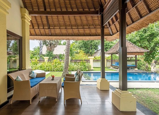 Amertha Bali Villas - Wohnbeispiel Family Pool Villa (Zimmercodierung VI5)