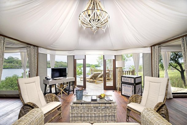 Menjangan Dynasty Resort - Wohnbeispiel Two Bedroom Cliff Tent Villa (Zimmercodierung VB2)