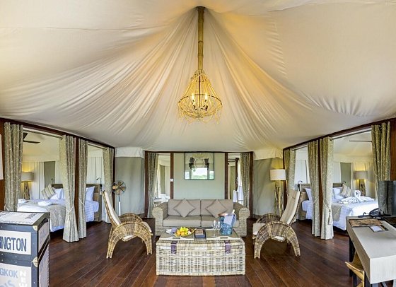 Menjangan Dynasty Resort - Wohnbeispiel Two Bedroom Cliff Tent Villa (Zimmercodierung VB2)