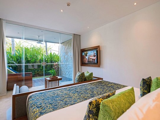 Candi Beach Resort & Spa - Wohnbeispiel Deluxe Junior Suite Garden View (Zimmercodierung JBG)