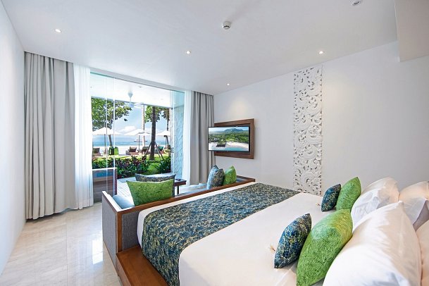 Candi Beach Resort & Spa - Wohnbeispiel Deluxe Junior Suite Ocean View (Zimmercodierung JBM)