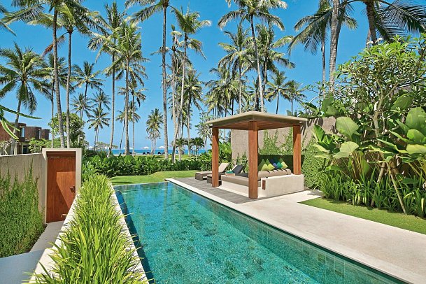 Candi Beach Resort & Spa - Beispiel Außenbereich Luxury Pool Villa (Zimmercodierung VM5)