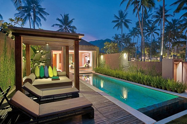 Candi Beach Resort & Spa - Beispiel Außenbereich Luxury Pool Villa (Zimmercodierung VM5)