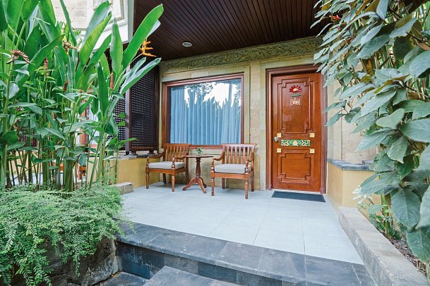 Ramayana Candidasa - Beispiel Terrasse Deluxe (Zimmercodierung UD1)