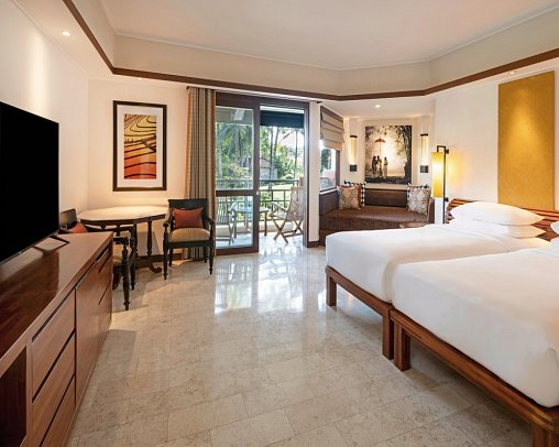Grand Hyatt Bali - Wohnbeispiel Grand Club Garden View (Zimmercodierung UL1)