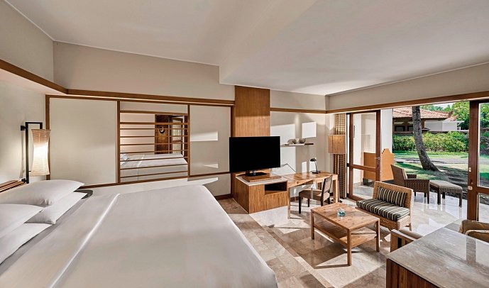 Grand Hyatt Bali - Wohnbeispiel Club Deluxe Garden (Zimmercodierung UL2)