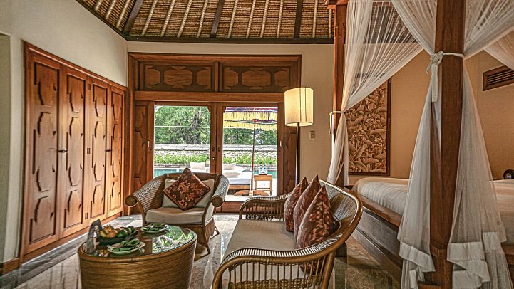 The Oberoi Beach Resort, Bali - Wohnbeispiel Luxury Villa Garden View (Zimmercodierung VBG)