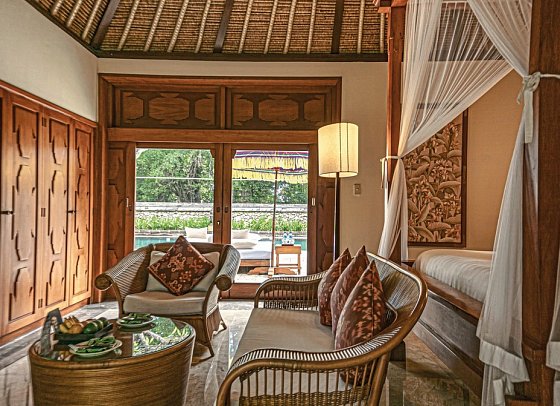 The Oberoi Beach Resort, Bali - Wohnbeispiel Luxury Villa Garden View (Zimmercodierung VBG)