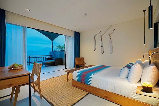 Adiwana Warnakali - Wohnbeispiel Ocean View Suite (Zimmercodierung WBM)