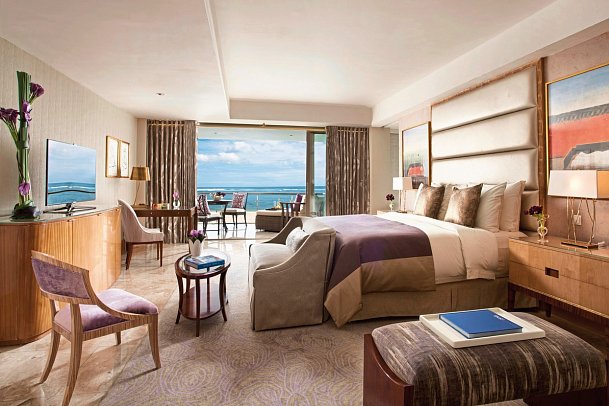 The Mulia, Mulia Resort & Villas Nusa Dua Bali - Wohnbeispiel The Baron Suite Beach Front View (Zimmercodierung WBO)