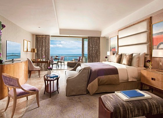 The Mulia, Mulia Resort & Villas Nusa Dua Bali - Wohnbeispiel The Baron Suite Beach Front View (Zimmercodierung WBO)