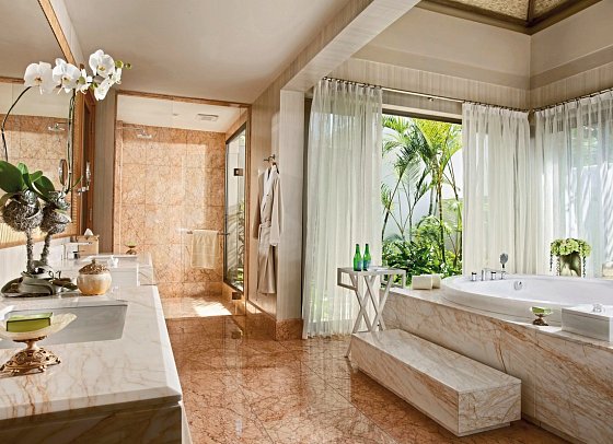 The Mulia, Mulia Resort & Villas Nusa Dua Bali - Beispiel Bad 1 Bedroom Villa (Zimmercodierungen VBG & VBM)