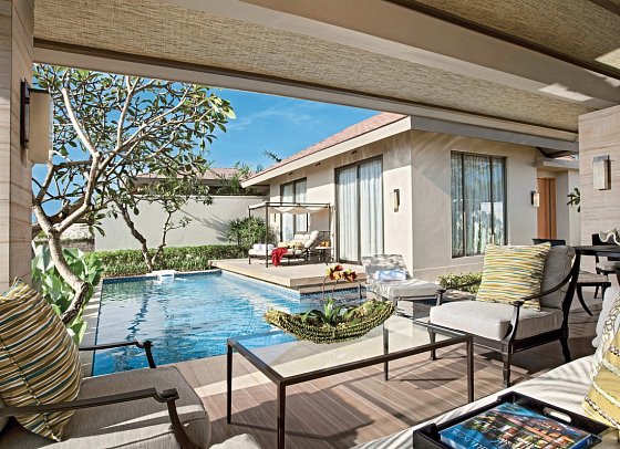 The Mulia, Mulia Resort & Villas Nusa Dua Bali - Wohnbeispiel 1 Bedroom Villa Ocean View (Zimmercodierung VBM)