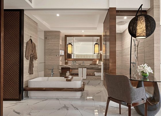 Sofitel Bali Nusa Dua Beach Resort - Beispiel Bad Luxury (Zimmercodierungen UB1, UB2, UB6 & UBQ)