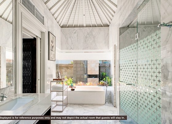 Sofitel Bali Nusa Dua Beach Resort - Beispiel Bad Pool Villa 1 Bedroom (Zimmercodierung VB5)