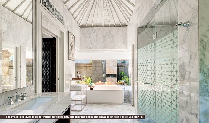 Sofitel Bali Nusa Dua Beach Resort - Beispiel Bad Pool Villa 1 Bedroom (Zimmercodierung VB5)