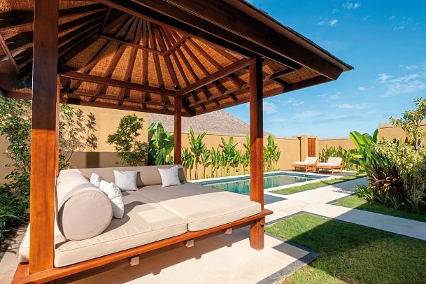 REVIVO Wellness Resort Nusa Dua Bali - Beispiel Außenbereich Private Pool 1 Bedroom Villa (Zimmercodierung V1R)