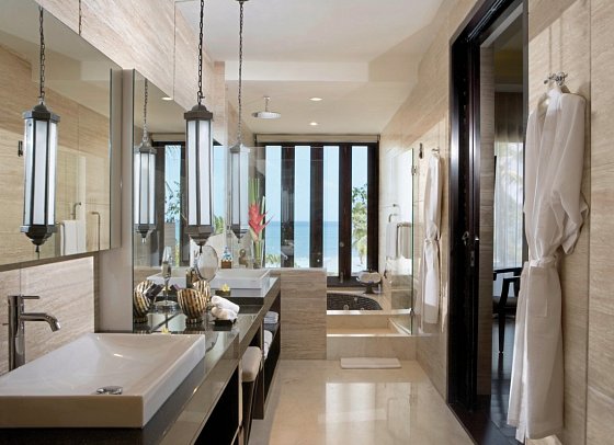 The Seminyak Beach Resort & Spa - Wohnbeispiel Ocean Suite with Jacuzzi (Zimmercodierung WB4)