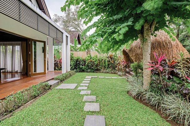 The Samaya Ubud Bali - Beispiel Aussenbereich Ayung Villa (Zimmercodierung VB3)