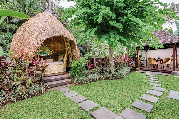 The Samaya Ubud Bali - Beispiel Aussenbereich Ayung Villa (Zimmercodierung VB3)